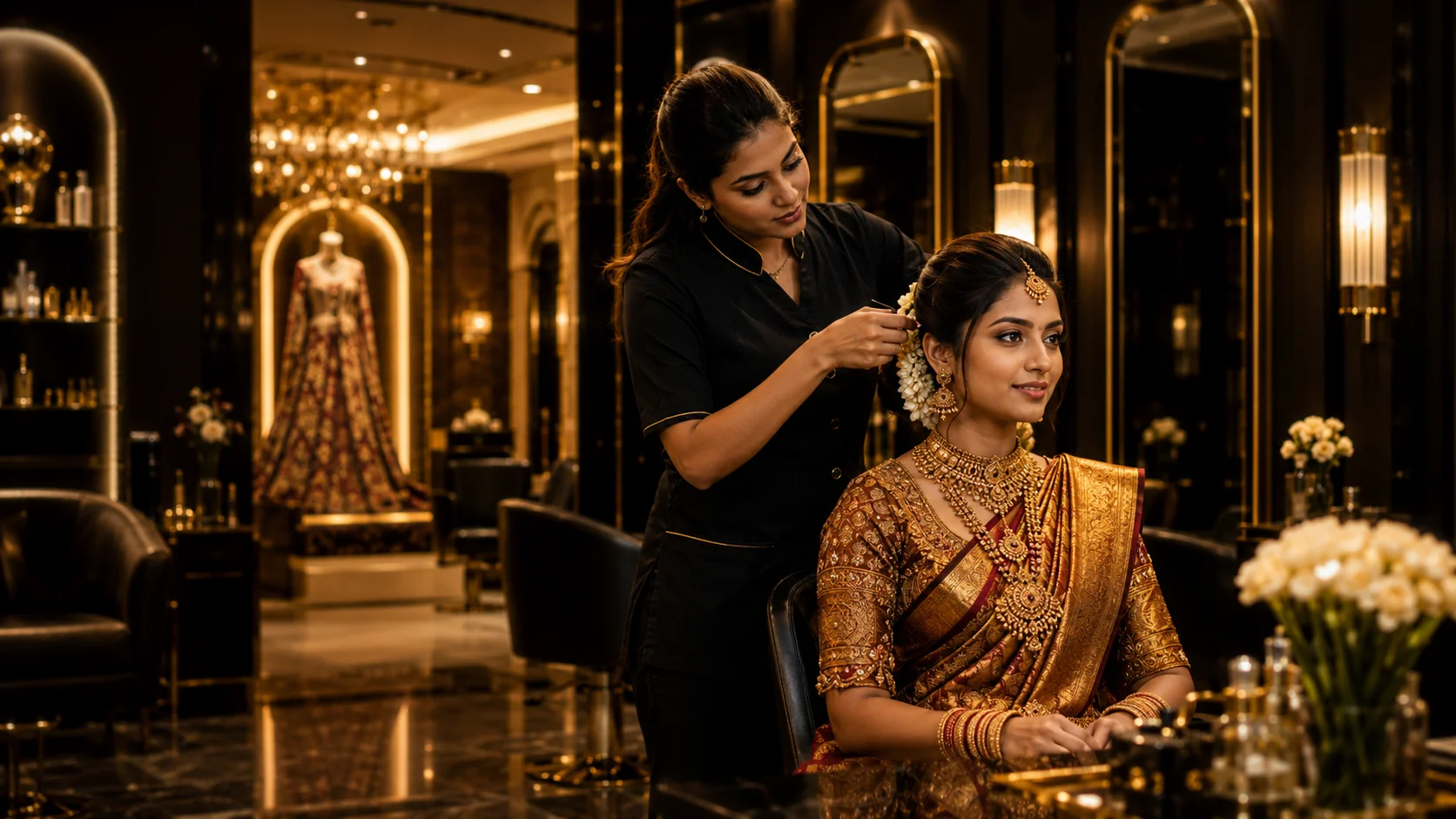 Bridal services at Studieo7 Thalambur
