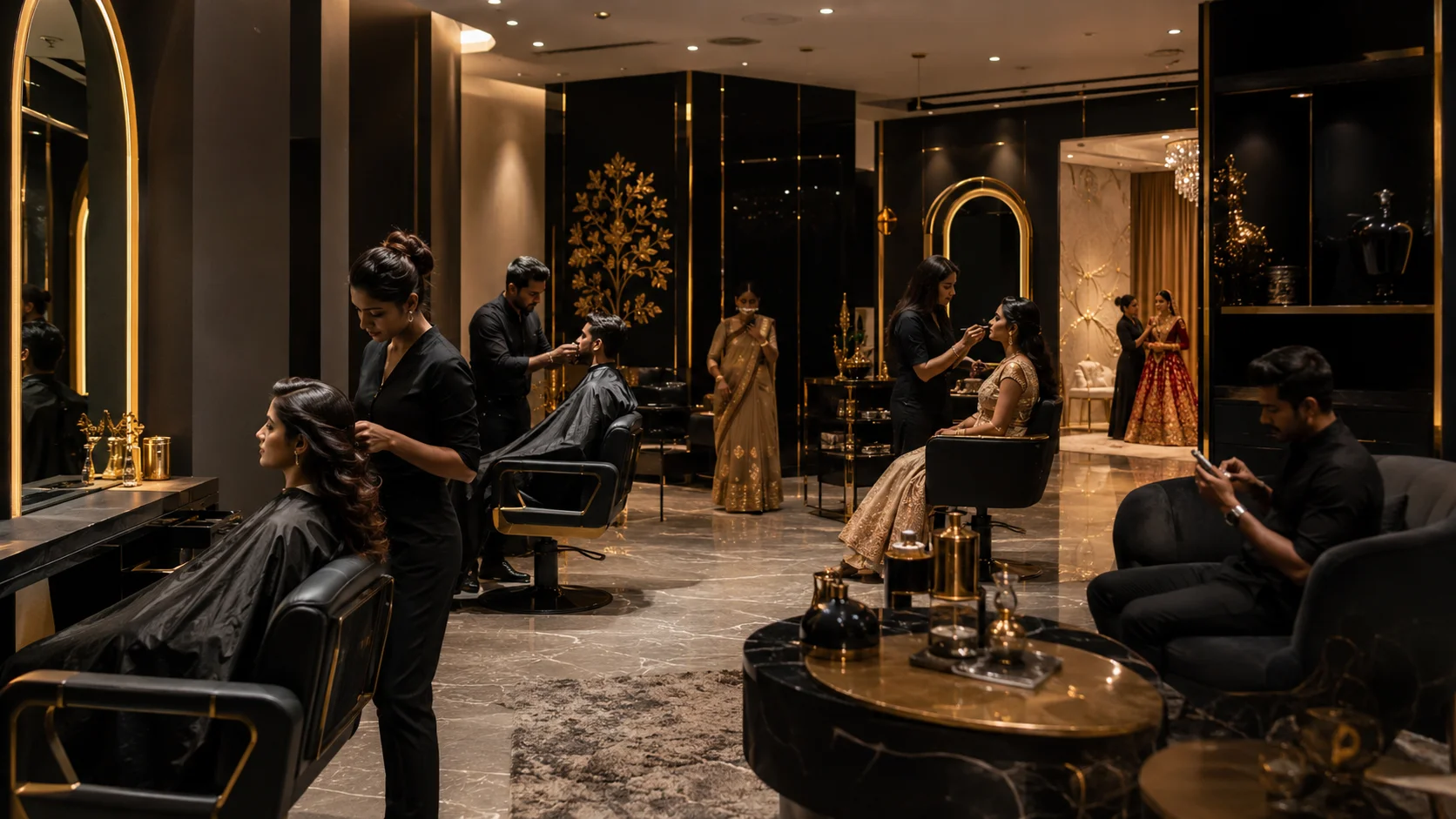 Studieo7 Thalambur salon services